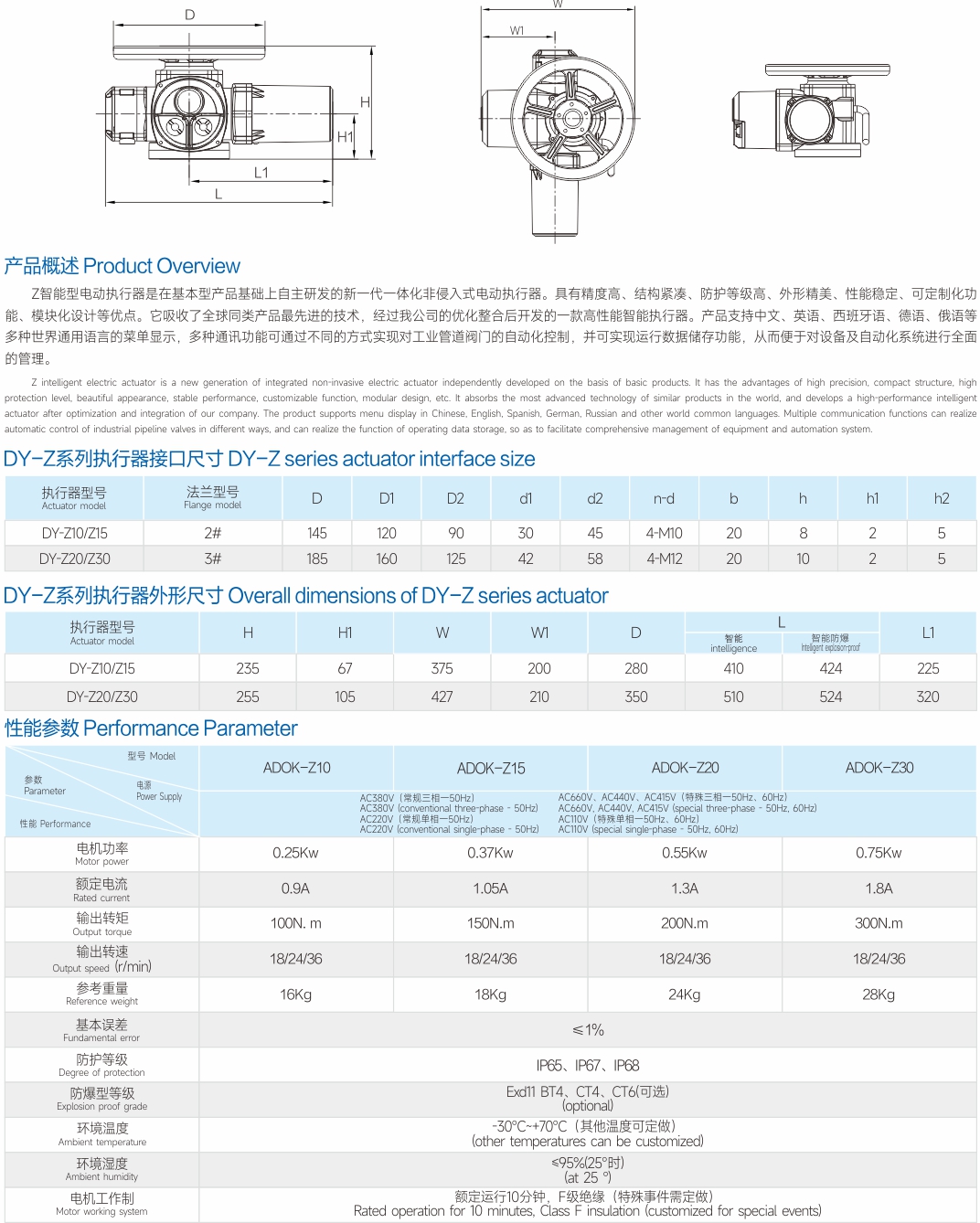 鼎亿自控,专注电动执行器生产